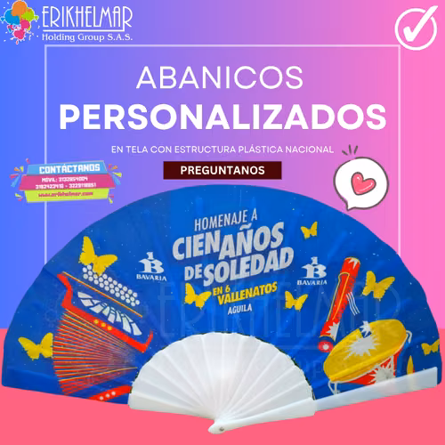 Abanicos personalizados
