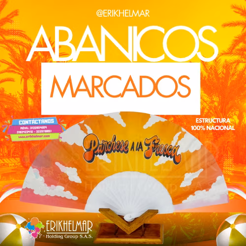 Abanicos personalizados de alta calidad