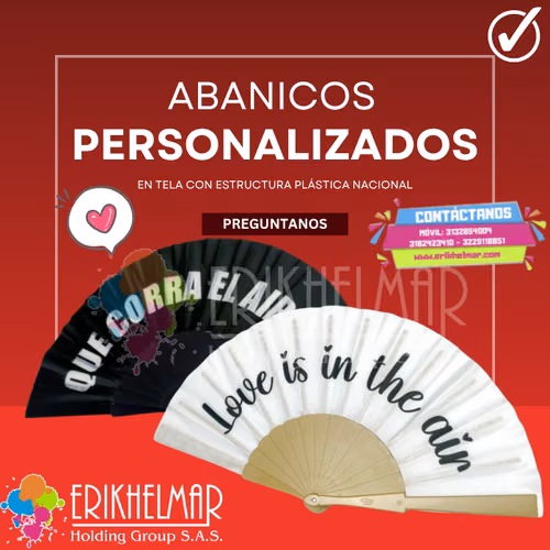 Abanicos personalizados