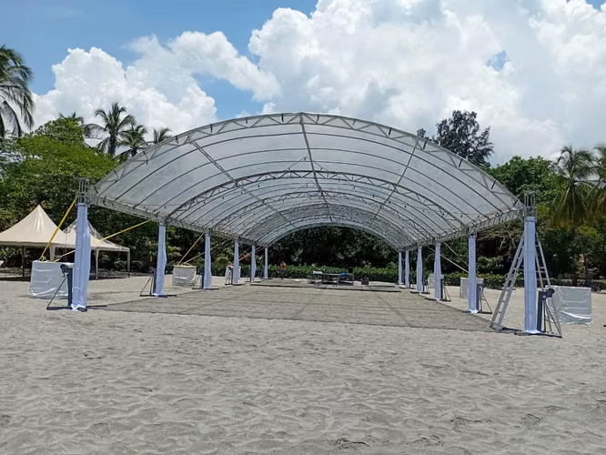 CARPA HANGAR 12X6 EN ALQUILER