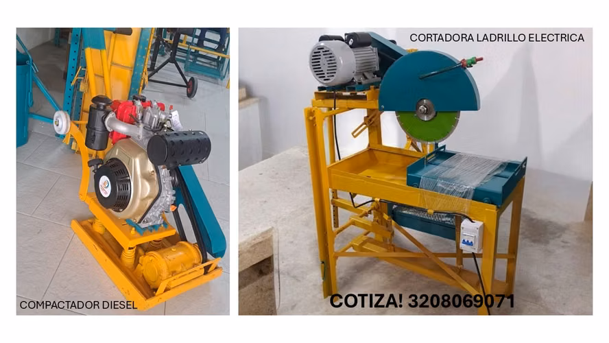 CONCRETADORAS DOS BULTOS MOTOR DIESEL