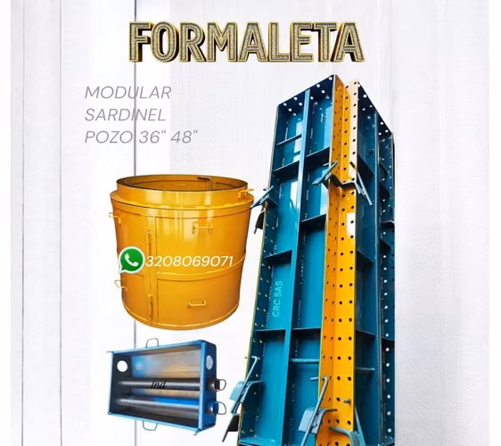 FORMALETA PARA COLUMNAS O MUROS