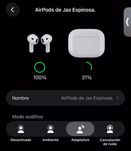 AirPods con cancelación de ruido