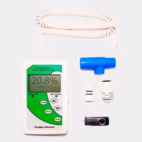 Analizador De Oxígeno Con Alarmas Y Alta precisión. Ref AII M