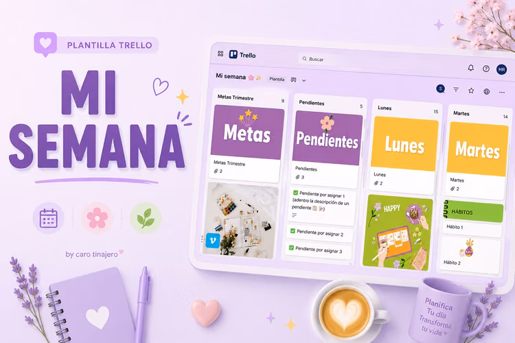 Mi Semana | Board digital para organizar tu vida