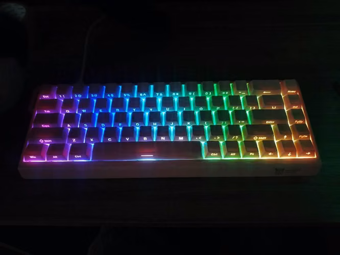  Teclado Gamer Magnético Onikuma G69 | Hall Effect | RGB | Como Nuevo - Imagen 2