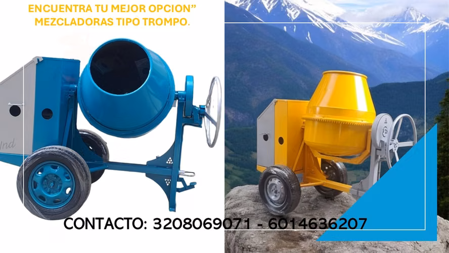 MEZCLADORES DE CONCRETO FORMALETA TUBERIA 36