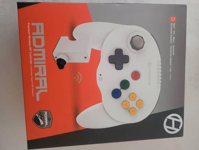 Control Inalámbrico para Nintendo 64 Hyperlink Admiral