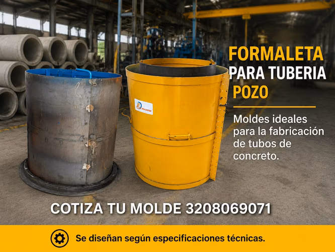 MEZCLADORAS DE CONCRETO  Y FORMALETA TUBERIA 36