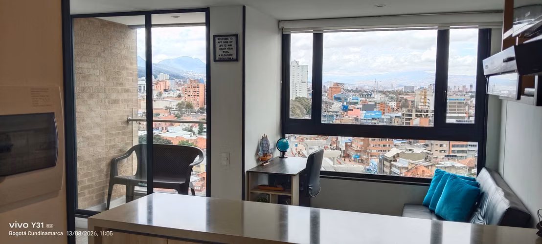 ARRIENDO APARTAESTUDIO TIPO SUITE AMOBLADO - LIFE 72 - Imagen 2