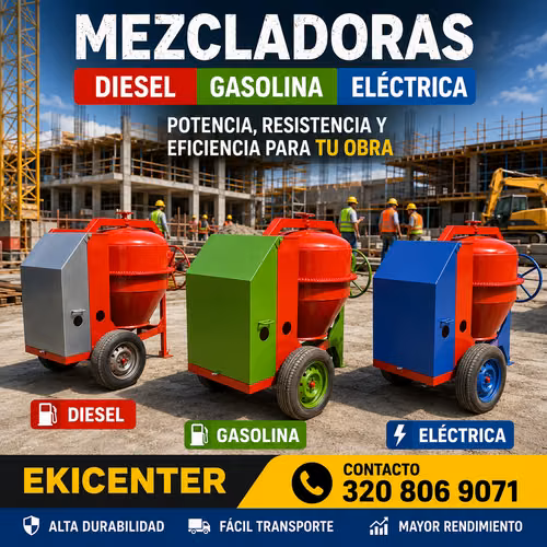 MAQUINARIA Y EQUIPOS PARA CONSTRUCCION FORMALETAS MEZCLADORAS