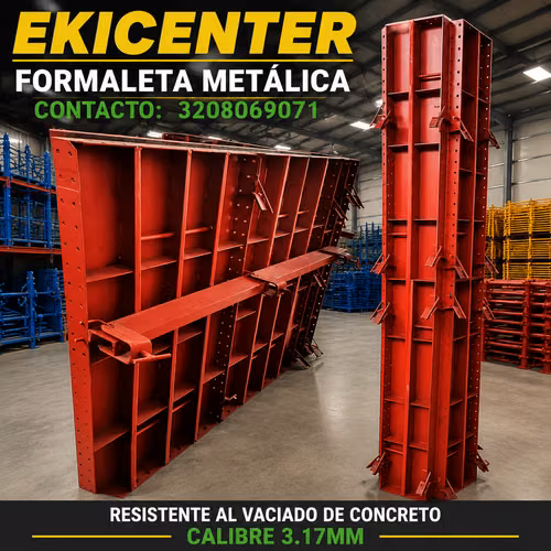METAL FORMAT COLUMN, WALL AND BEAM