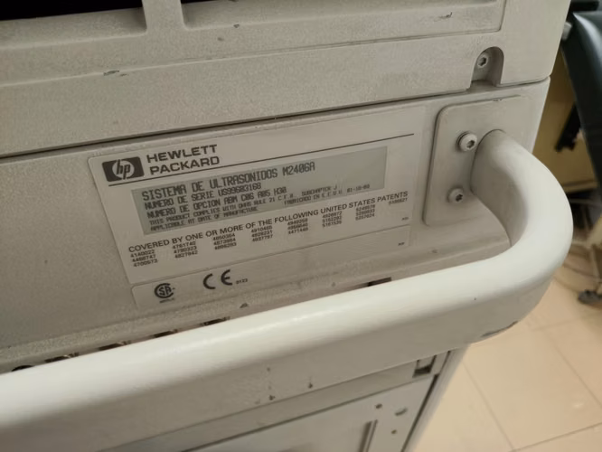 Ecógrafo Hewlett Packard  Sonos , modelo MA 