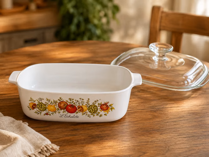 Vintage Refractory CorningWare 1 Quart 