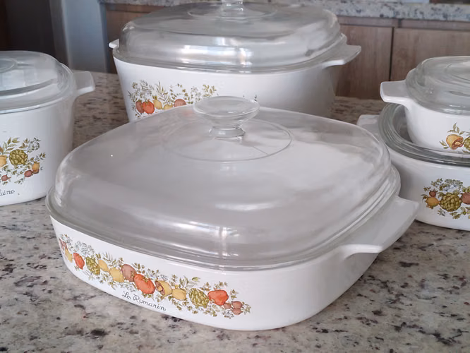  CORNINGWARE A-10-B ORIGINAL — CACEROLA REFRACTARIA VINTAGE