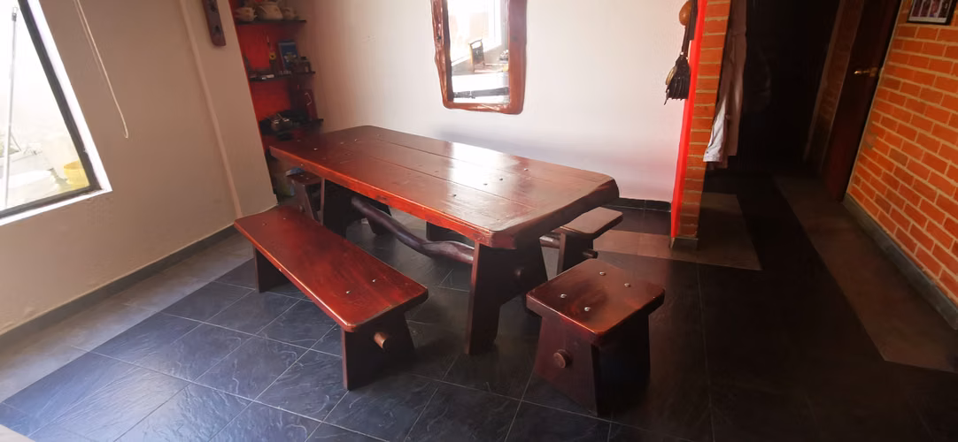 Comedor artesanal en madera de arrayán — pieza de autor, Socorro (Santander) - Imagen 9