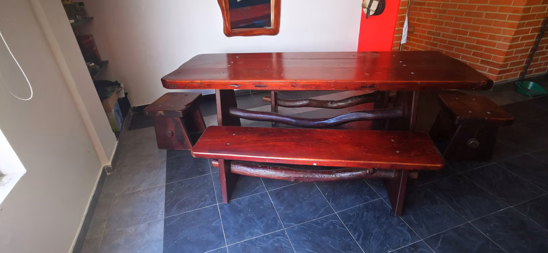 Comedor artesanal en madera de arrayán — pieza de autor, Socorro (Santander) - Imagen 10