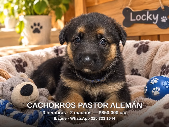 Cachorros Pastor Alemán en venta