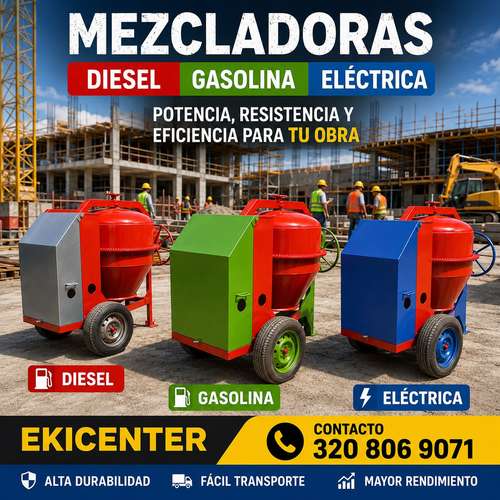 MAZCLADORAS PARA CONCRETO - PLUMA GRUA  - Imagen 2