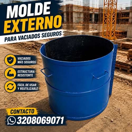 FORMALETA O MOLDES PARA POZO-  TUBERIA 