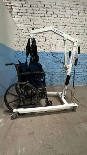 Grua movilidad reducida adulto mayor de uso en casa