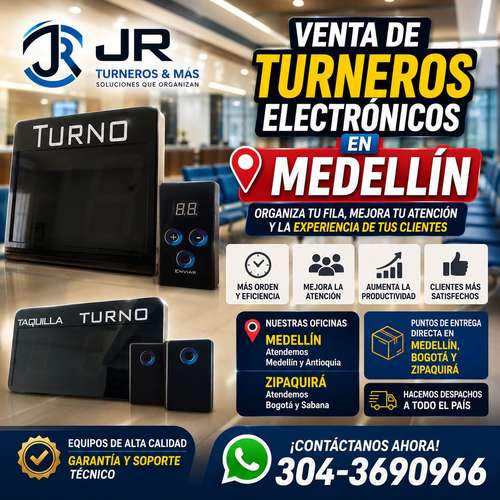 TURNEROS PARA RESTAURANTES EN MEDELLIN