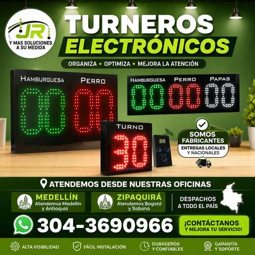 TURNEROS PARA RESTAURANTES EN MEDELLIN - Imagen 3