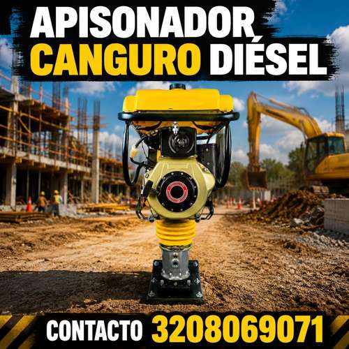RANA COMPACTADORA APISONAR DIESEL Y GASOLINA GX160 - GX100