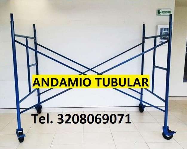 ANDAMIO TUBULAR, RIELES, PARAL, CERCHAS  - Imagen 3