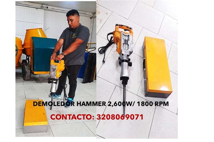 VENTA! DEMOLEDORES, APISONADORES, MEZCLADORAS ETC - Imagen 1