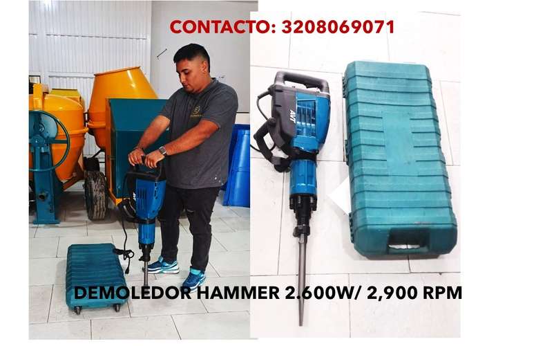 VENTA! DEMOLEDORES, APISONADORES, MEZCLADORAS ETC - Imagen 2