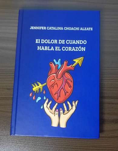 LIBRO DE POESÍA: “EL DOLOR DE CUANDO HABLA EL CORAZÓN” DISPONIBLE EN 3 VERSIONES