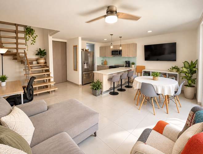 Casa Moderna en Condominio Blue Cariari Belén | 2 Habs + 2.5 Baños + Jardín + Gym + Prevista EV | $212k USD | Año 2023 - Imagen 9