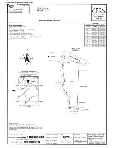 Lote con Vista a la Montaña - 3370 m2 - San Rafael de Heredia - Imagen 5