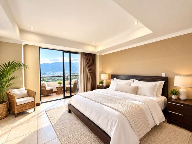 Confort & Exclusividad en Sabana Norte Torres del Parque | 220m² Apto con A/C + 3 Habs + 2 Balcones Norte/Sur | $2,700