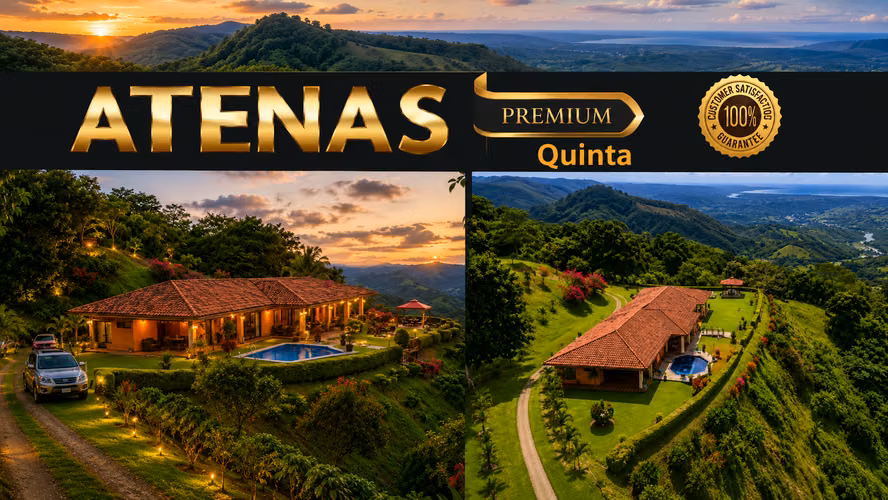 ATENAS – BARRIO JESÚS | LUXURY VILLA · ACTIVE AIRBNB · 5 HECTARES ·