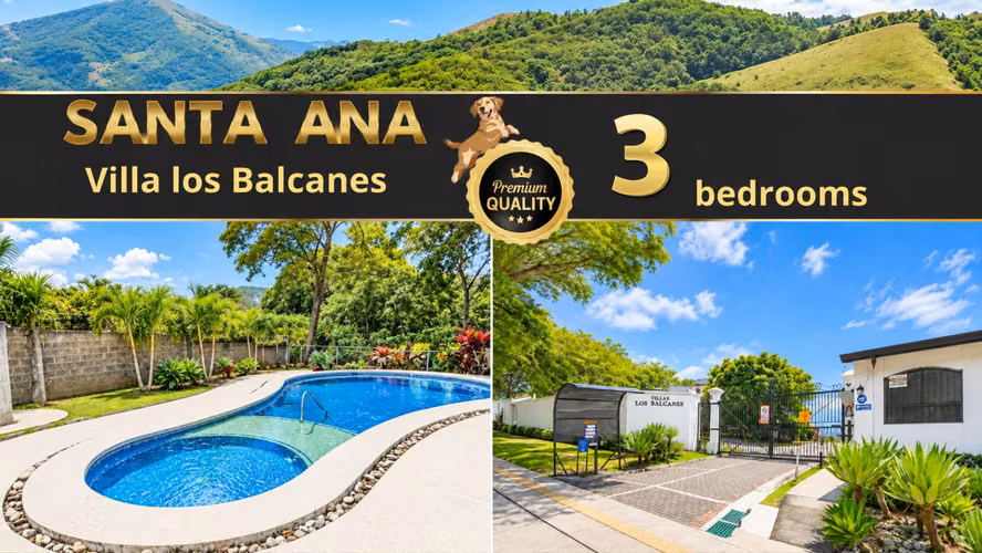 Preciosa Casa Villa los Balcanes, Ssnta Ana 