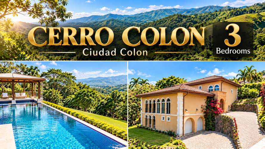 Cerro Colón Mansion For Rent | 500m² w/ Private Elevator + 7m Marble Kitchen  4 bed + 5 Parking | $3,400 USD / month