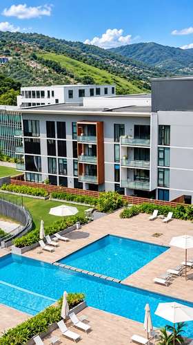 ESCAZÚ VILLAGE, TREJOS MONTEALEGRE | APARTAMENTO DE 2 HABITACIONES + BALCÓN + 1 PARQUEO | AMUEBLADO | ALQUILER: US$2.000 - Imagen 8