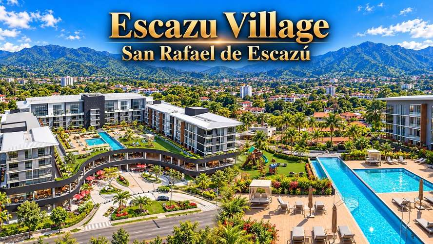 ESCAZÚ VILLAGE, TREJOS MONTEALEGRE | 2-BEDROOM APARTMENT + BALCONY + 1 PARKING SPACE | FURNISHED | FOR RENT: US$2,000/