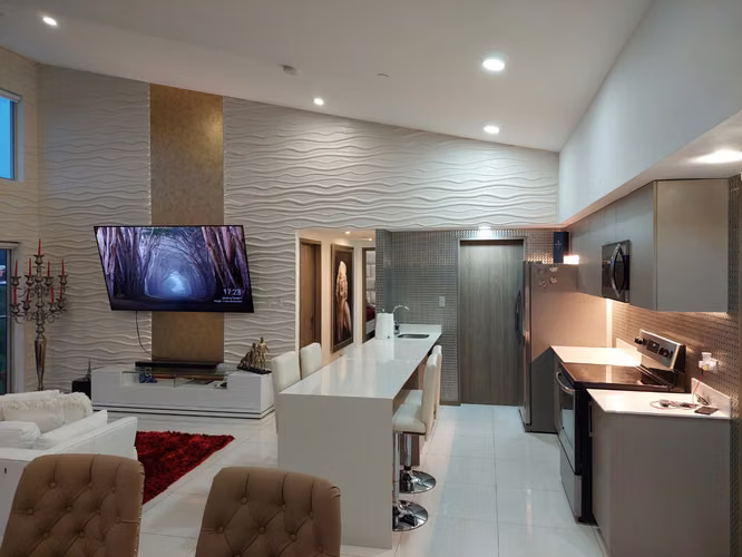 PENTHOUSE AMOBLADO ESPECTACULAR  O SOLO LINEA BLANCA EN TORRE  ROHRMOSER 135M2 - Imagen 13