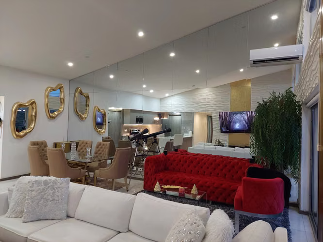 PENTHOUSE AMOBLADO ESPECTACULAR  O SOLO LINEA BLANCA EN TORRE  ROHRMOSER 135M2 - Imagen 2