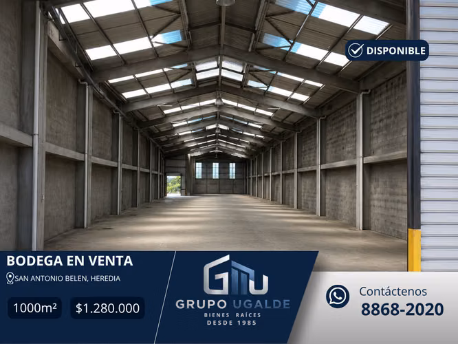 Bodega en Venta San Antonio de Belén, Heredia