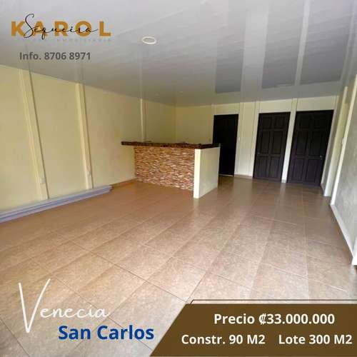 Se vende hermosa propiedad en San Martin, Venecia, San Carlos
