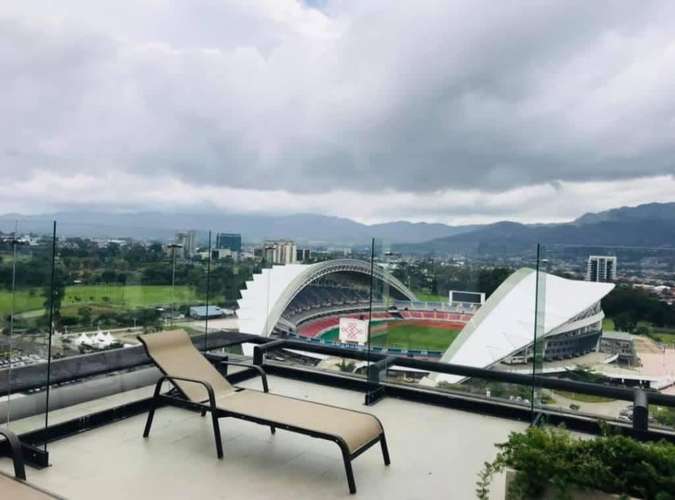 Se alquila apartamento amueblado en Nunciatura