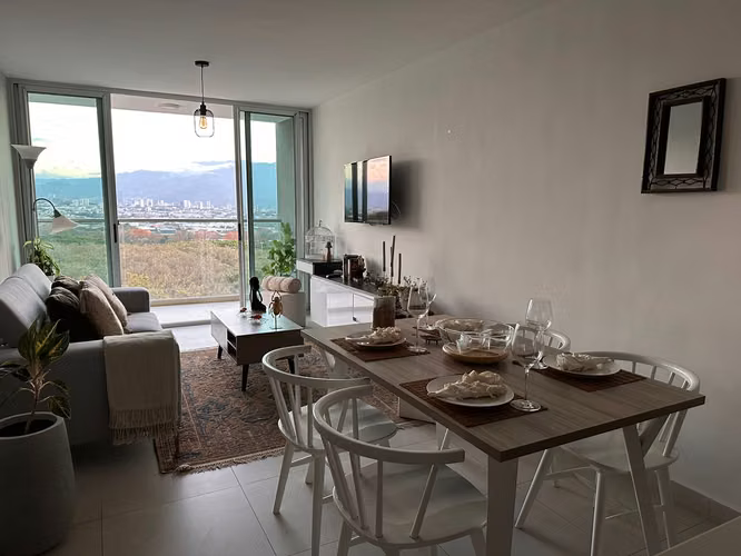 ALQUILER DE APARTAMENTO AMUEBLADO - SAN PABLO DE HEREDIA - Imagen 2