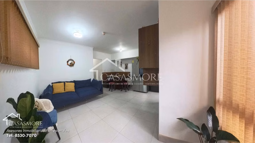 VENTA APARTAMENTO CONDOMINIO FRANCISCO DE HEREDIA 1ER NIVEL CON PATIO