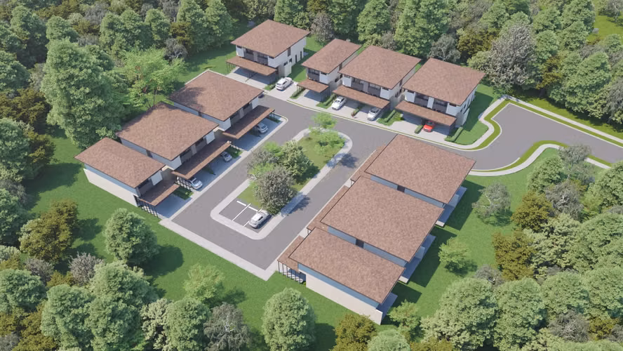 385 Francosta: 17 Townhouses en Condominio Francosta