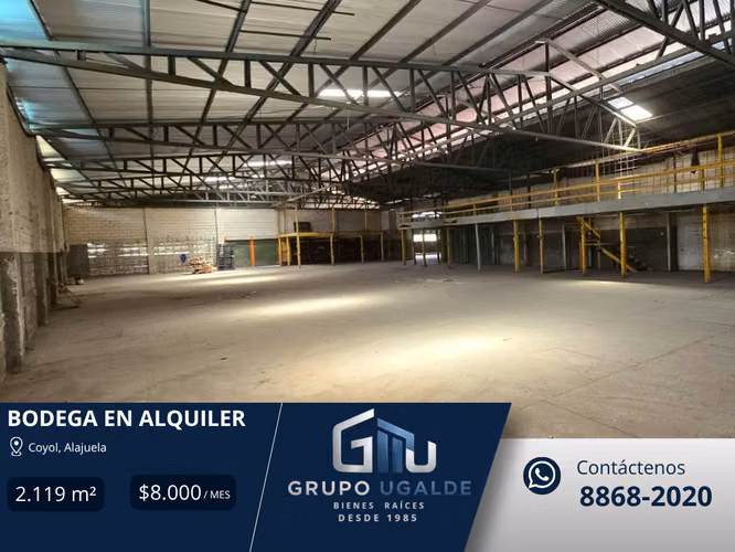 Bodega rent San José Pavas.