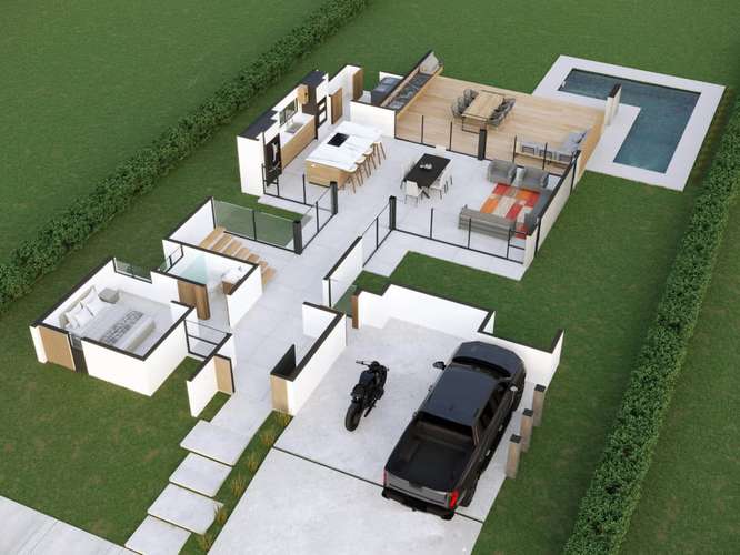 SE VENDE CASA NUEVA - LA GUÁCIMA, HACIENDA LOS REYES EN CONDOMINO - Imagen 16